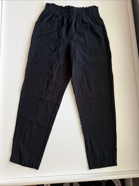a new day Black Elastic-Waist Jogger Pants